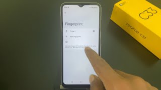 Realme C33 me fingerprint lock Kaise hataye || How to Delete Fingerprint Security on Realme C33