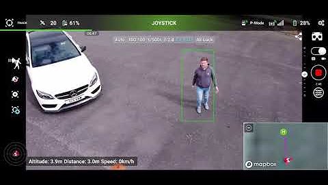 Litchi Beta Active track test 2 DJI Mavic mini