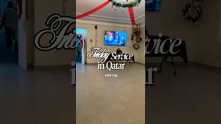 Instead of Sunday, Qatar church services are Friday📍Doha Fellowship #Qatar #Christian