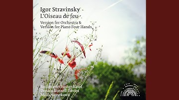 The Firebird: The Firebird Enters, Pursued by Ivan Tsarevich