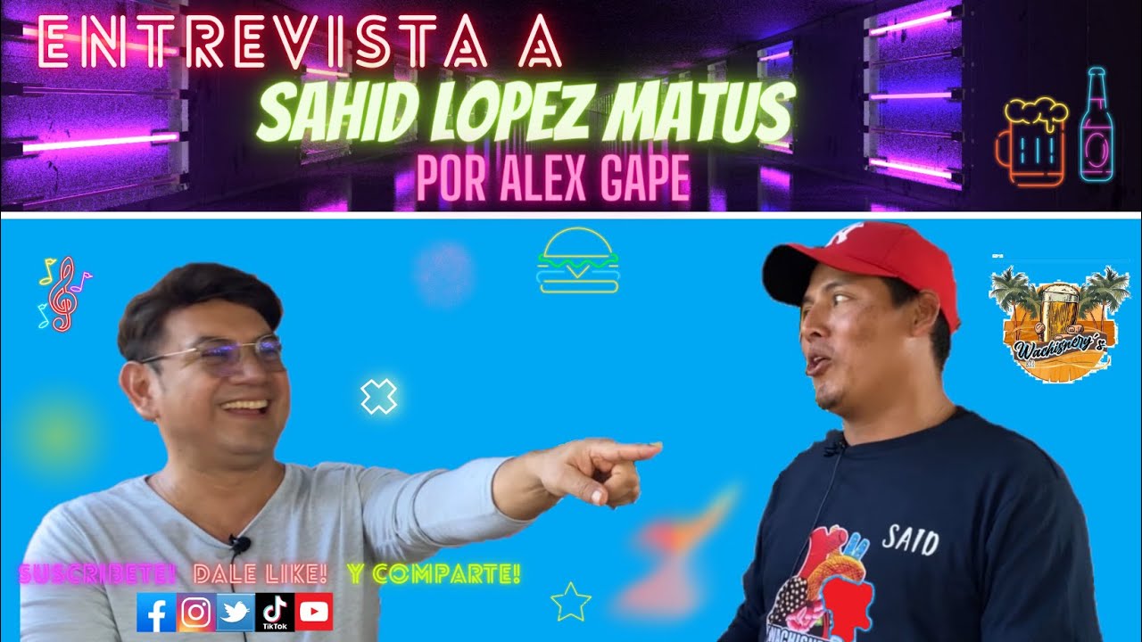 ALEX TV ENTREVISTA A SAHID LOPEZ DEL WACHISNERYS 2/ IXHUATAN OAXACA