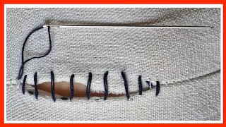 invisible sewing by hand