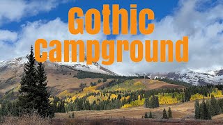 Gothic Campground + Crested Butte in the Fall