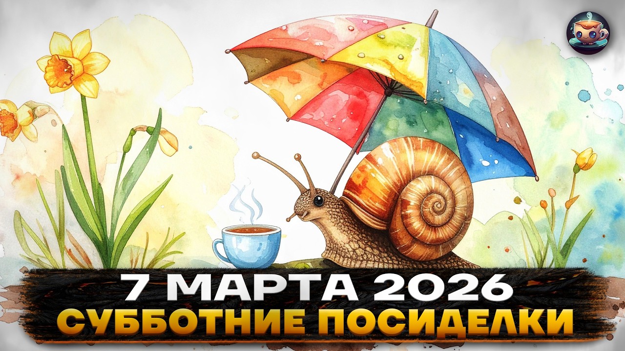 📆 СУББОТНИЕ Посиделки - 7 МАРТА 2026