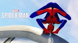 Spider-Man Ps4 - I Am Shocked - Spider-Cop Suit & Suit Morphing Custom Suits Has Come To Life