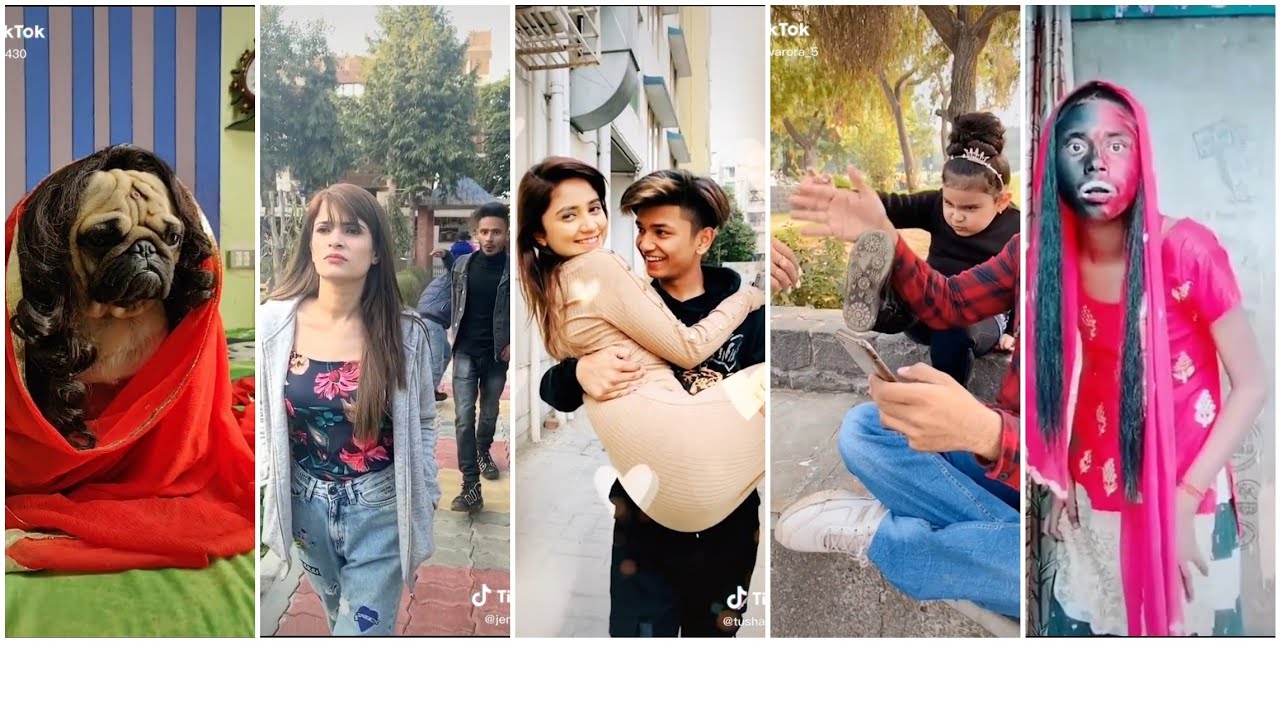 halka dupatta tera muh dikhe| Latest Trending TikTok love comedy videos |Faisu|Jannat|Riyaz 😘😘😂