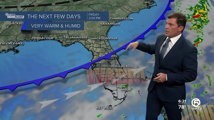 WPTV First Alert Weather Forecast for Evening of December 18th, 2025