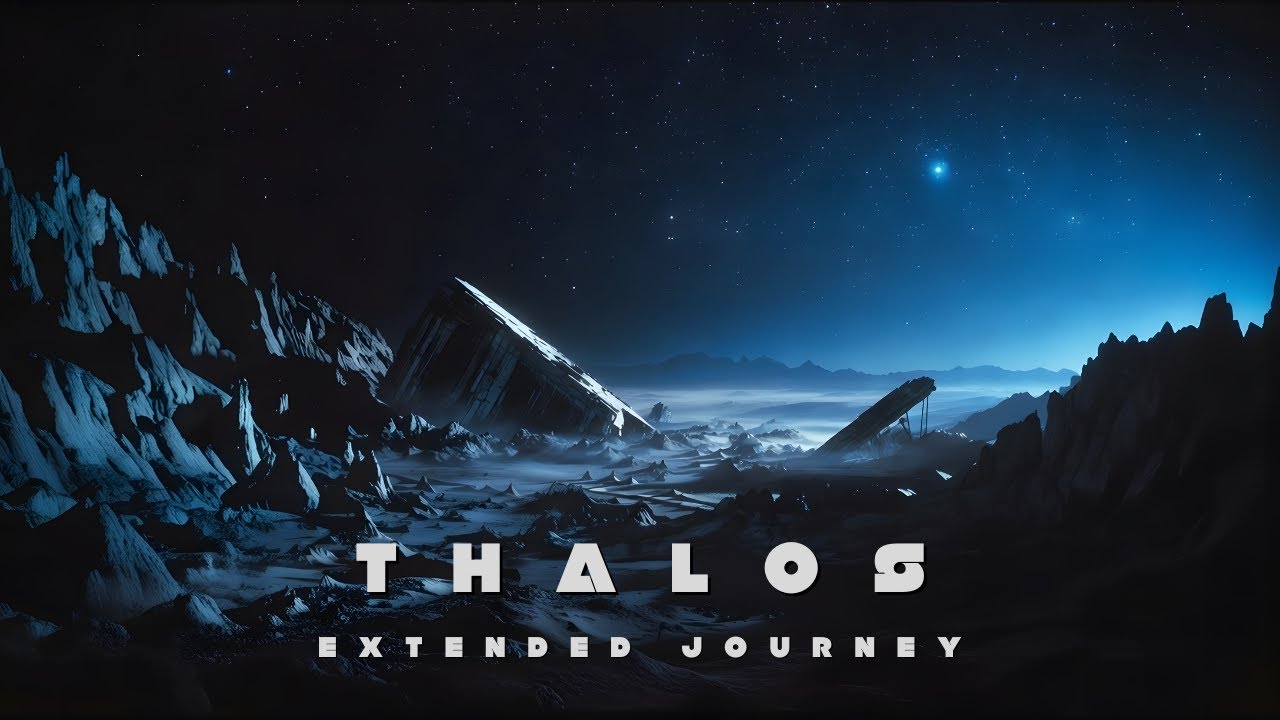 Exploring the Crumbled Monoliths of THALOS – 4H Long Drone Ambient for Study & Relaxation