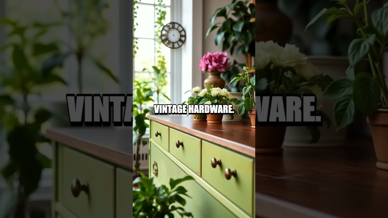 Charming Upcycled Furniture for Eco-Conscious Homes