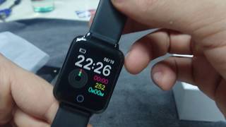 Unboxing Smartwatch B57 instalacion, configuracion, cambio de fondos, manejo del reloj