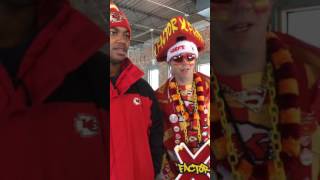 Kansas City Chiefs Superfan XFactor and Derrick Thomas's son Derrion