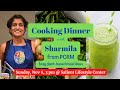 Cooking dinner with sharmila from pcrm