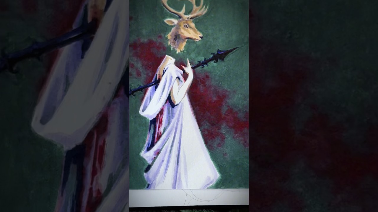 Slowly working on more prompt list drawings! 