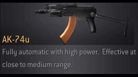 CoD4: My 10 favourite Weapons