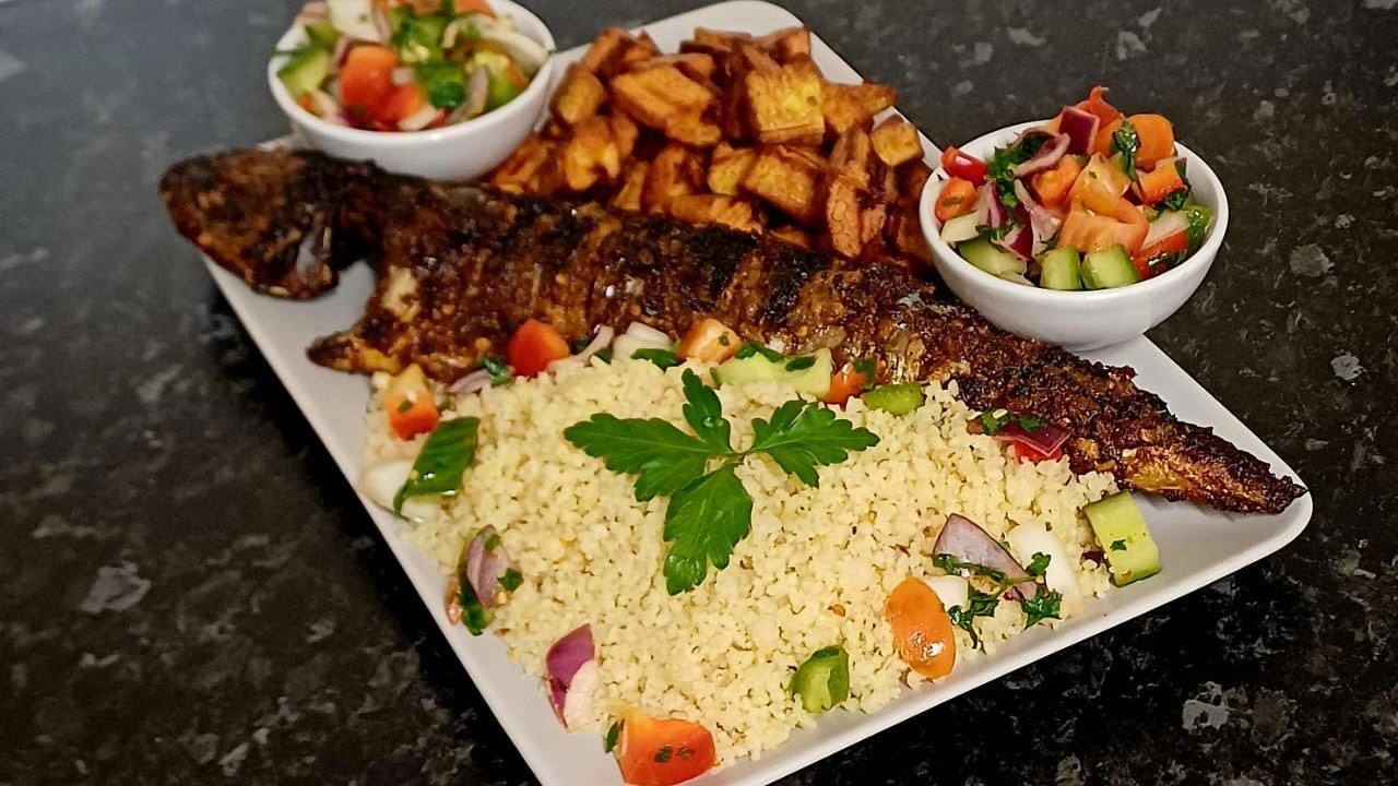 АТТЬЕКЕ / КАК ПРИГОТОВИТЬ АТТЬЕКЕ С РЫБОЙ НА ГРИЛЕ