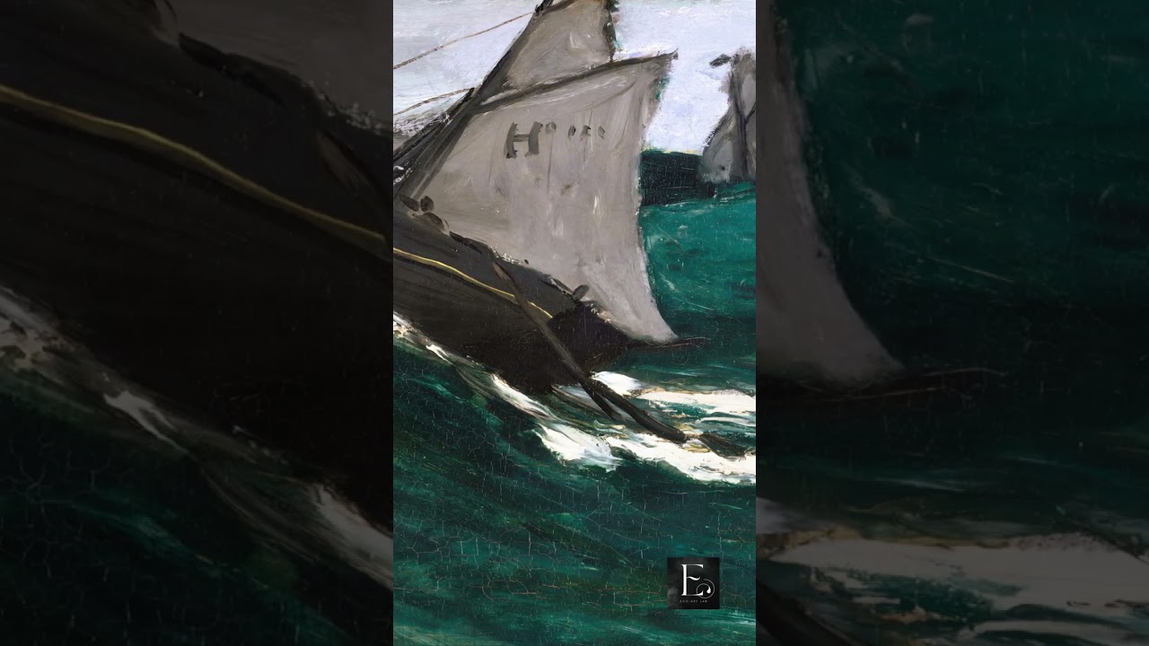 1866 Waves: Blue Hokusai, Green Monet