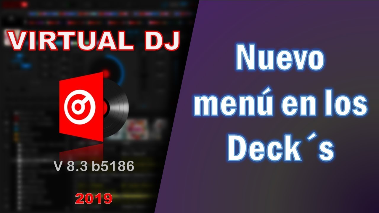 Nuevo menu en los deck