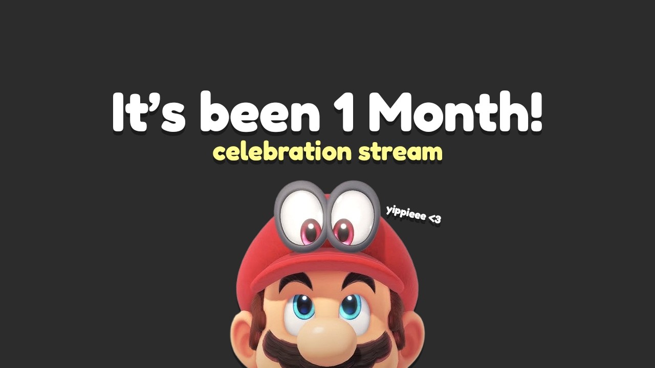 🔴It's been ONE Month since the journey! Let's celebrate ❤️