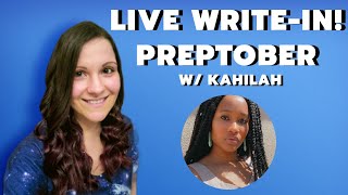Live Write-In: Preptober!