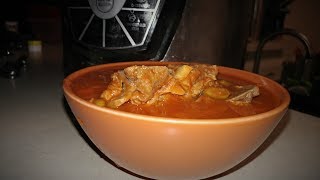 neck cooker bones pressure soup