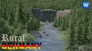 Creating a RIVER and Old Abandoned FACTORY | Cities Skylines: Rural Germany (Episode 24)