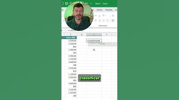 Novas funções do #excel #relatório