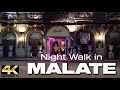 MALATE, Manila Philippines - Night Walk [4K]