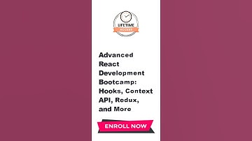 Advanced React Development Bootcamp: Hooks, Context API, Redux, and More