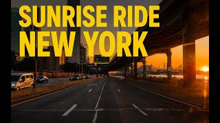 Sunrise ride New York