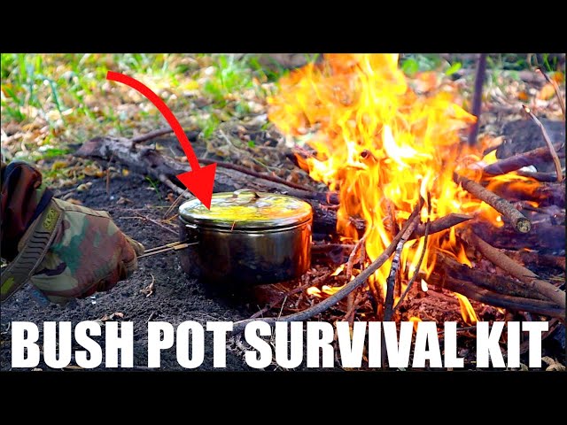 Solo Survival Bushcraft Camping Overnight! Bushcraft Kit and Gear! 