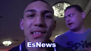 Teofimo Lopez Faceoff With Devin Haney - This Was A While Back But Maybe A Reality  EsNews Boxing Wealth