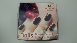 Unboxing Nail Polish Advent Calendar - 24 Colors For Christmas