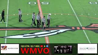Mount Vernon Yellow Jackets v Ashland Arrows on the Knox County Veteran Services Friday Night Lights