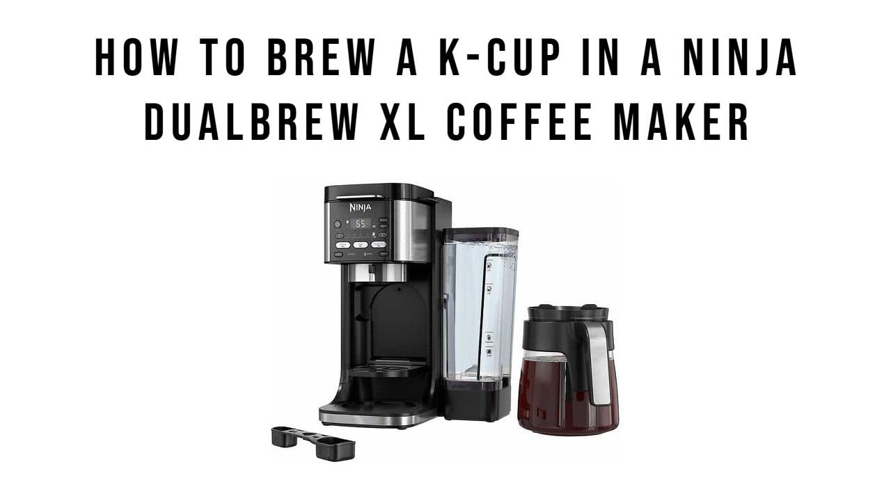 kingrecipe How to brew a K-Cup in a Ninja Dualbrew XL - YouTube