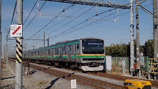 JR東日本E231系1000番台 快速 平塚行 JR高崎線 熊谷～籠原