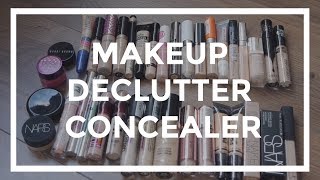MAKEUP DECLUTTER 2019 | Concealers