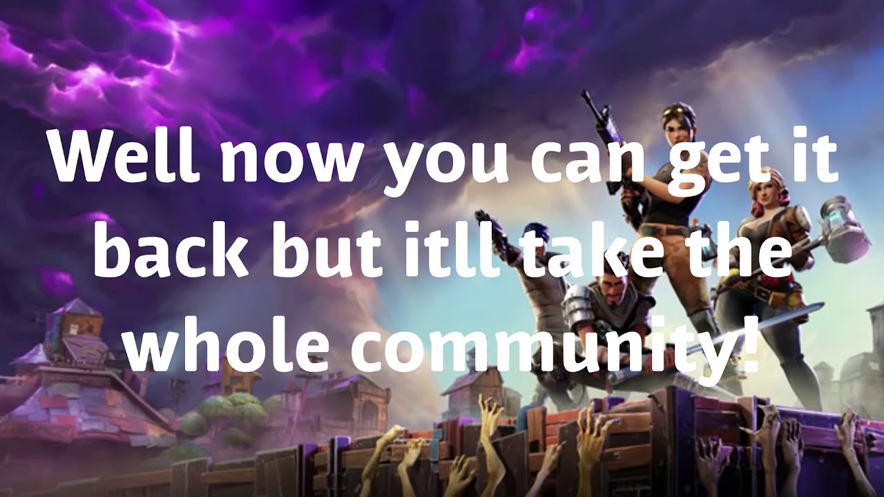 HOW TO GET THE OLD FORTNITE THEME MUSIC BACK!!!