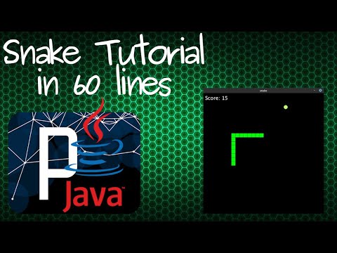 gaspar coding: Programming Snake Game in Processing