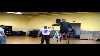 MICHAEL JAI WHITE TRAINING LITTLE BROTHER (MUST WA