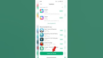 How to easily update the system app in Redmi and Xiaomi phone #shorts
