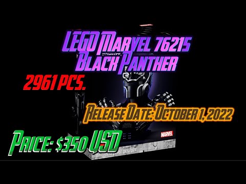 LEGO Speed Build & Review - 76215: LEGO Marvel - Black Panther (Complete Build + Review)