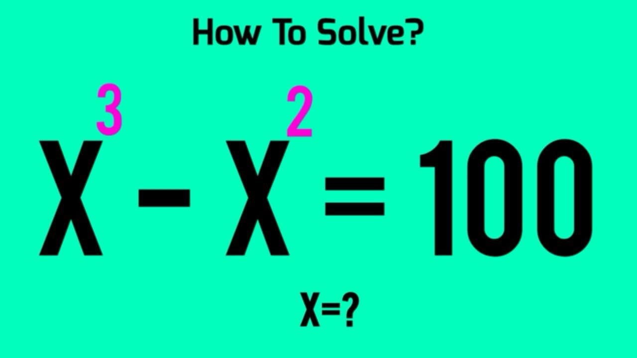 Algebra Problem Solutions ️ - YouTube