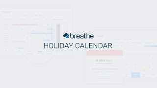 The Breathe Holiday Calendar