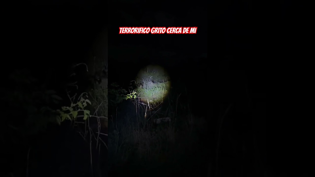 ESCALOFRIANTE GRITO DE MUJER FANTASMA😱