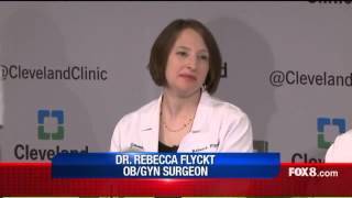Cleveland Clinic introduces first woman to receive uterus transplant in U.S.