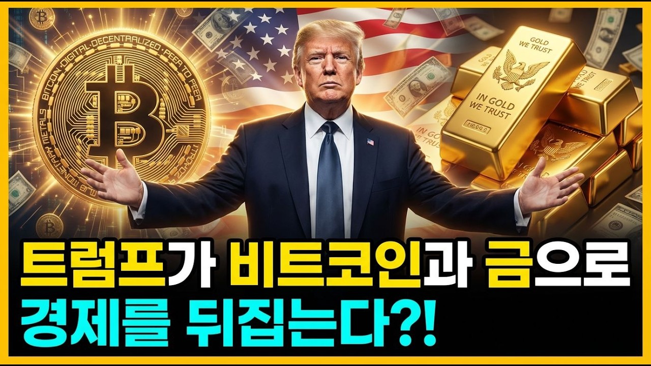 2) 비트코인과 금: 트럼프 정부의 경제 패권을 지탱하는 두 기둥 