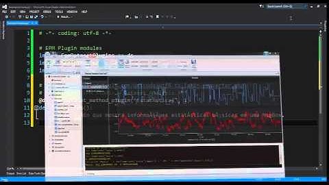 Exemplo: Plugin Python no Dataset Analysis do EPM Studio - 01/03