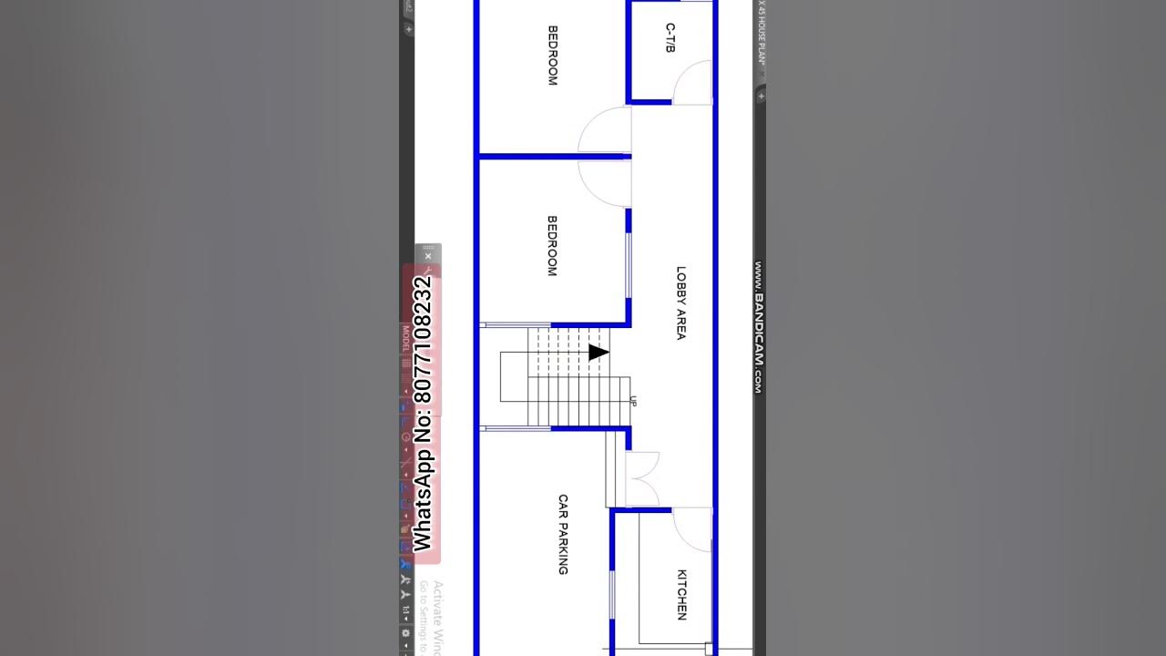 15-x-45-house-plan-with-car-parking-youtube