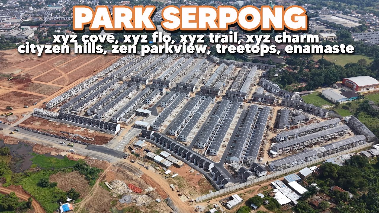 PARK SERPONG PROGRESS tahap 5 dan 6 Cluster Treetops Enamaste update progress 29 November 2025