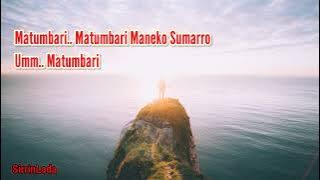 Matumbari - Lirik Lagu Toraja
